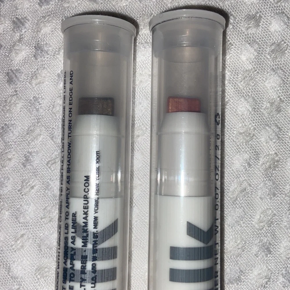 NEW! $26 MILK MAKEUP Eye Shadow Liner In Trust Fund Nude Peach/Pink